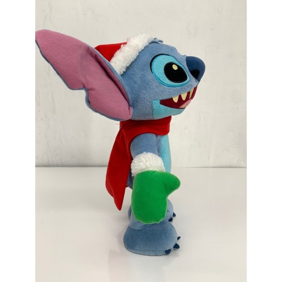Disney Stitch from Lilo and Stitch Dancing Christmas Plush Toy 15" - Picture 3 of 11